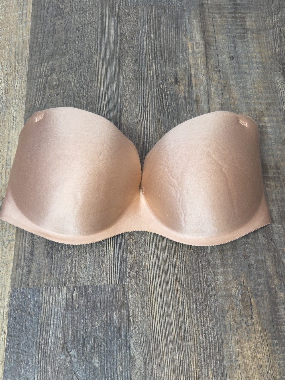 La SENZA Strapless Smooth Nude Beige T-Shirt Bra